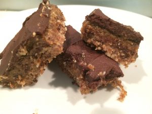 guilt free caramel slices