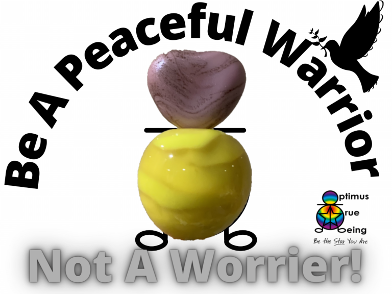 Peaceful Warrior, Dissolve Worry and Fear, Release fear, self soothe, calm, peaceful, comfort, empowering