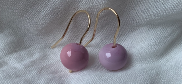 pink glass bead babies by mandy the creative kinesiologist Tascott, Central Coast