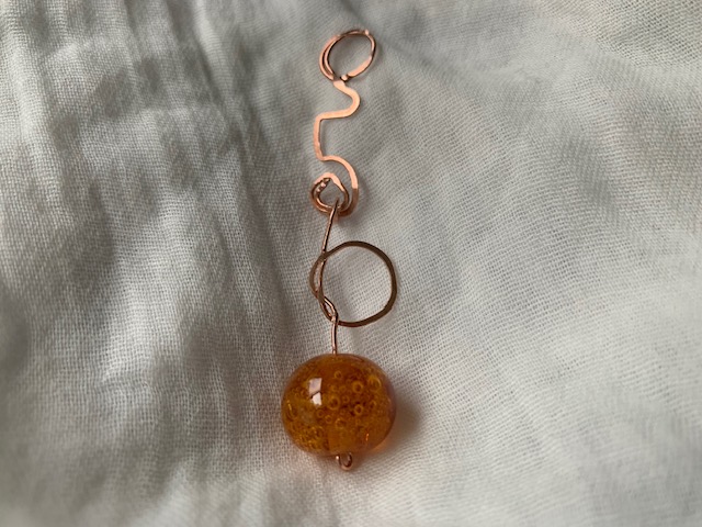 50th celebratory champagne bead baby by mandy the creative kinesiologist Tascott Central Coast