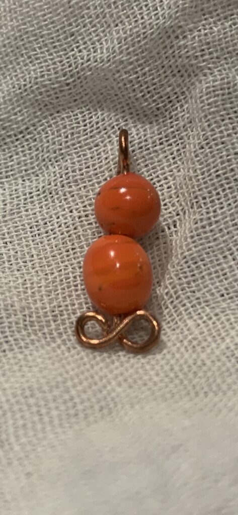glass bead baby by mandy the creative kinesiologist tascott central coast