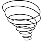 tornado of overwhelming thoughts